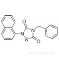 4- 벤질 -2- (나프탈렌 -1- 일)-[1,2,4] 티아 디아 졸리 딘 -3,5- 디온 CAS 865854-05-3